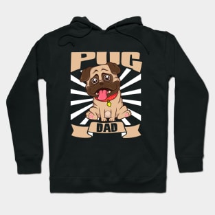 Pug Dad - Pug Hoodie